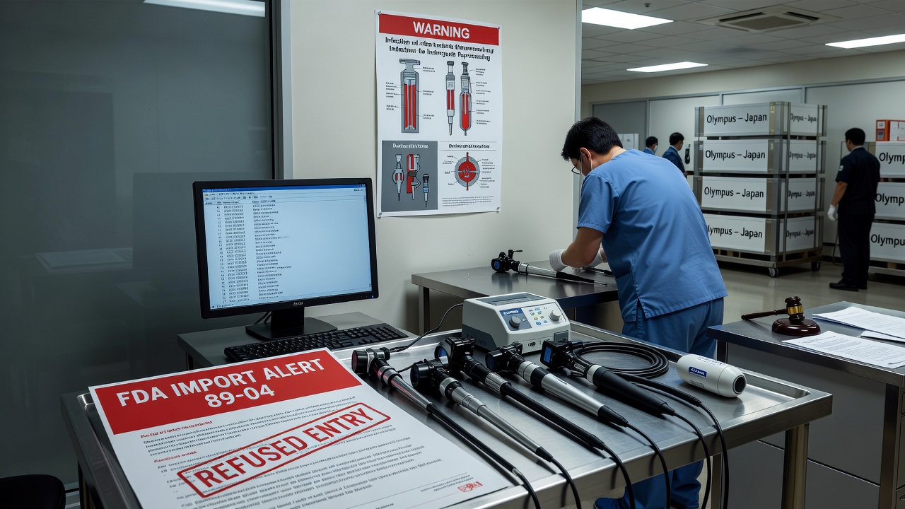 FDA Restricts Entry of Japanese-Made Olympus Scopes Over Compliance Lapses