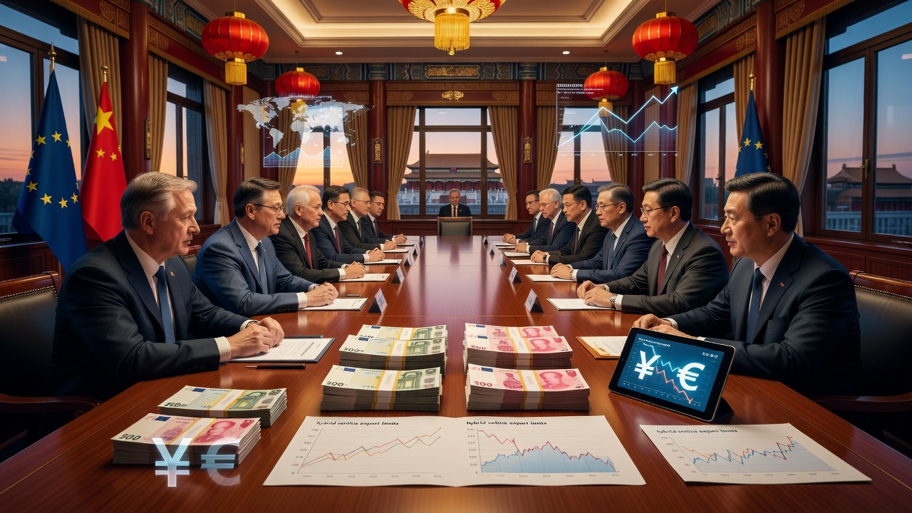 EU officials plan Beijing talks to press China on currency policy